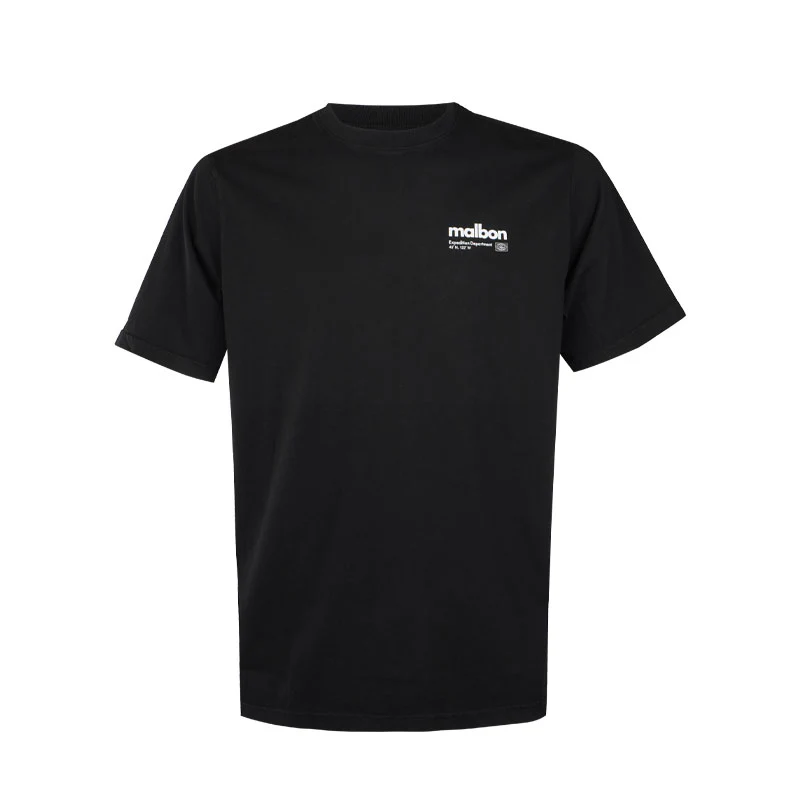 MALBON GOLF Expedition Department Men's T-Shirt (Black)