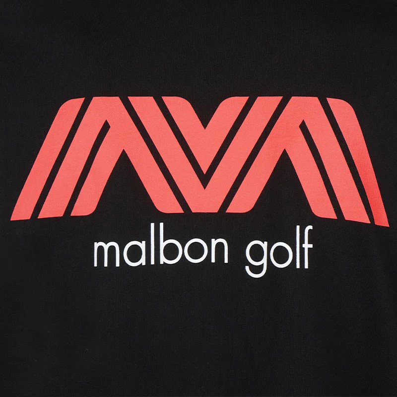 MALBON GOLF Expedition Department Men's T-Shirt (Black) - Image 4