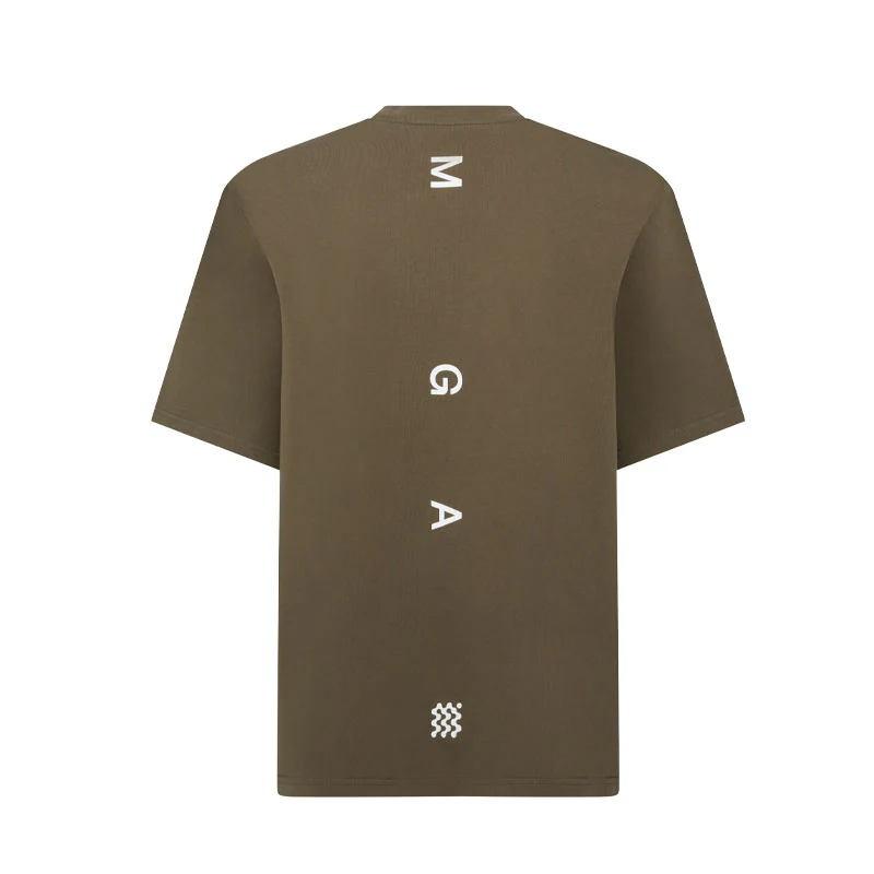 MANORS MGA Men's T-Shirt (Olive) - Image 2