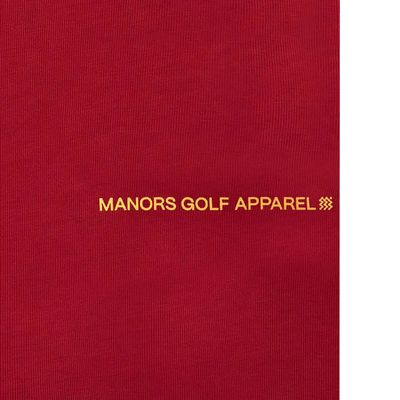MANORS x Reebok Men's Graphic T-Shirt (Burgundy) - Image 4