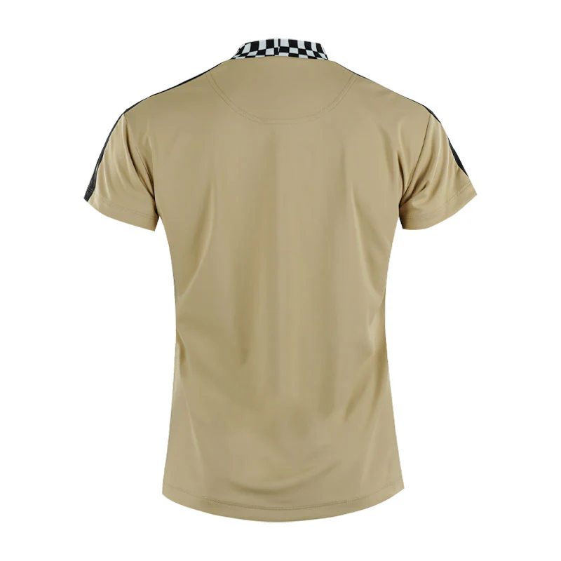 LE COQ SPORTIF GOLF Sunscreen Wide Fit Women's Mock Shirt (Beige) - Image 2