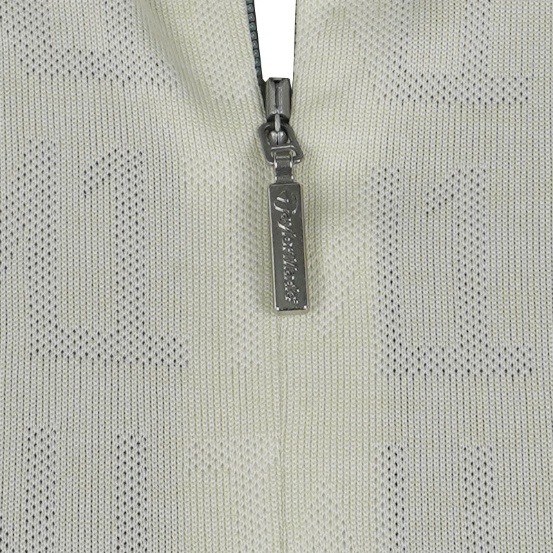 TAYLORMADE Fine Jacquard Women's Mock Shirt (Chambray) - Image 3