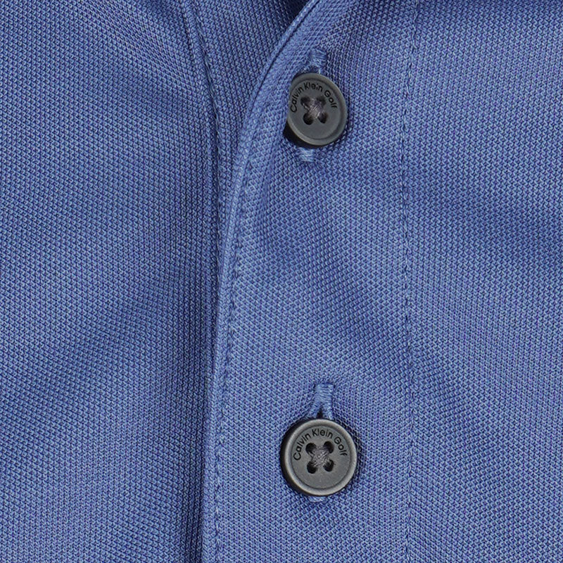 CALVIN KLEIN Jackson Men's Polo (Denim) - Image 3
