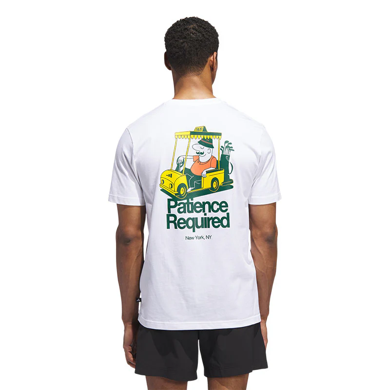 ADIDAS Golf Tour Men's Graphic T-Shirt (White) - Image 2