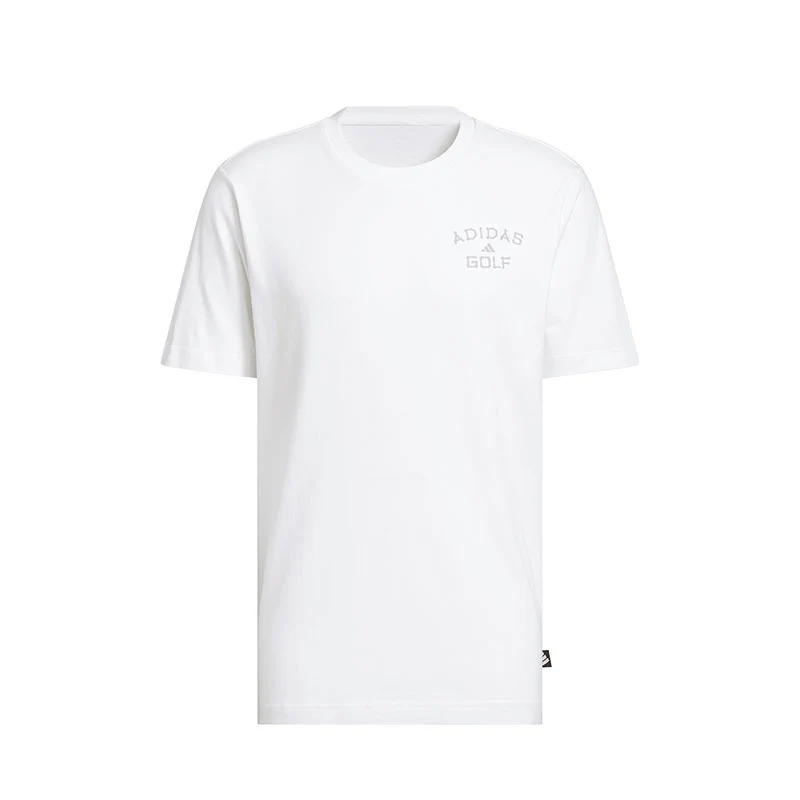 ADIDAS Golf Chip In Paradise Graphic Men's T-Shirt (White)