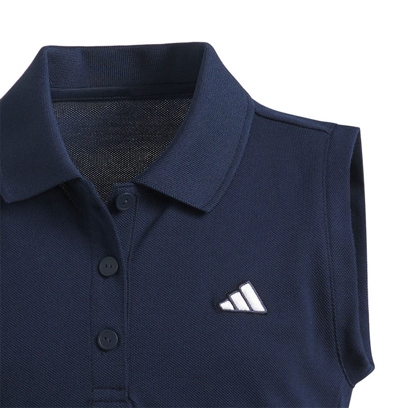 ADIDAS Pique Club Junior Dress (Navy) - Image 3
