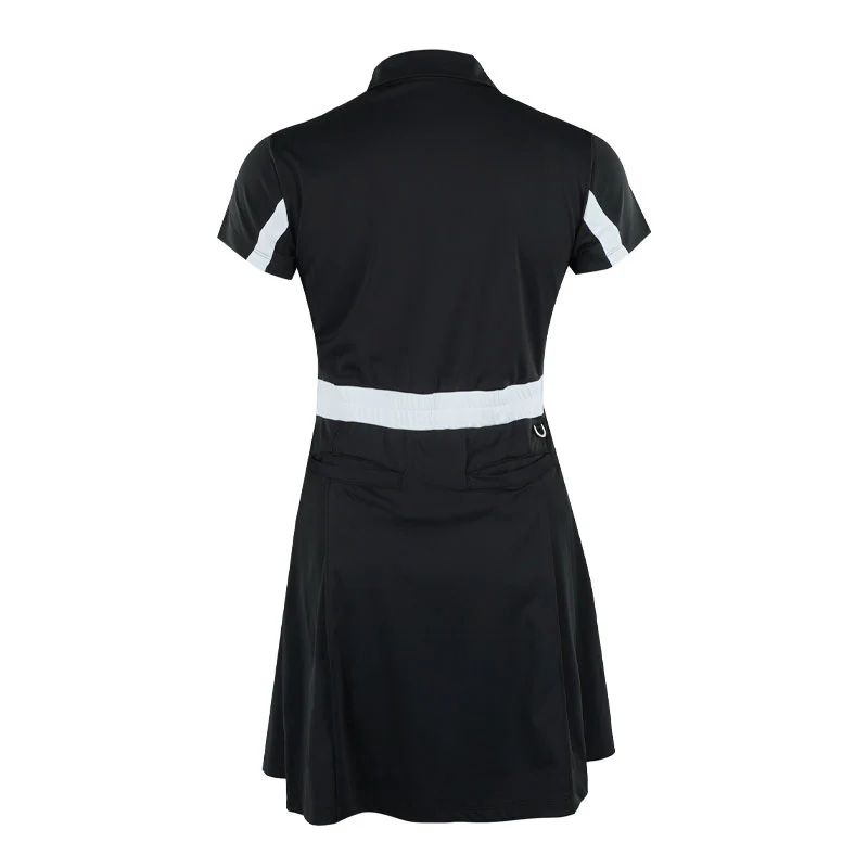 LE COQ SPORTIF GOLF Mondarian Dress (Black) - Image 2
