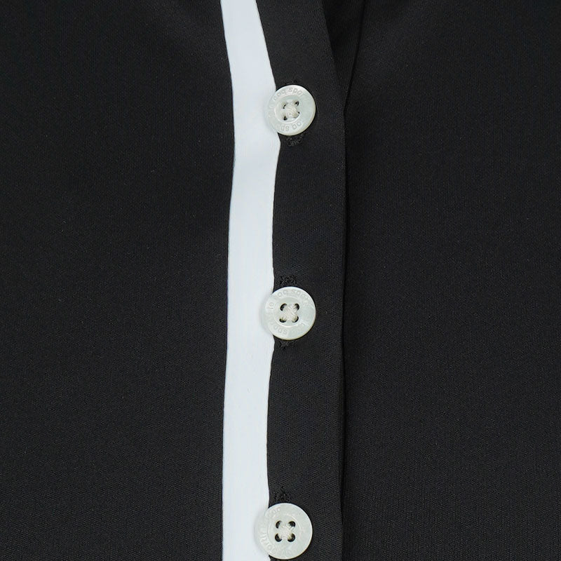 LE COQ SPORTIF GOLF Mondarian Dress (Black) - Image 3