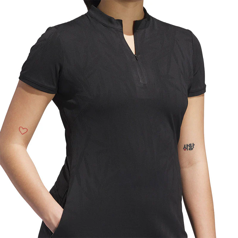 ADIDAS Go-To Jacquard Dress (Black) - Image 3