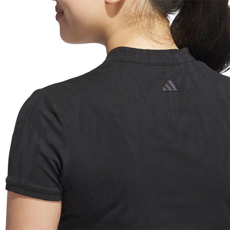 ADIDAS Go-To Jacquard Dress (Black) - Image 4