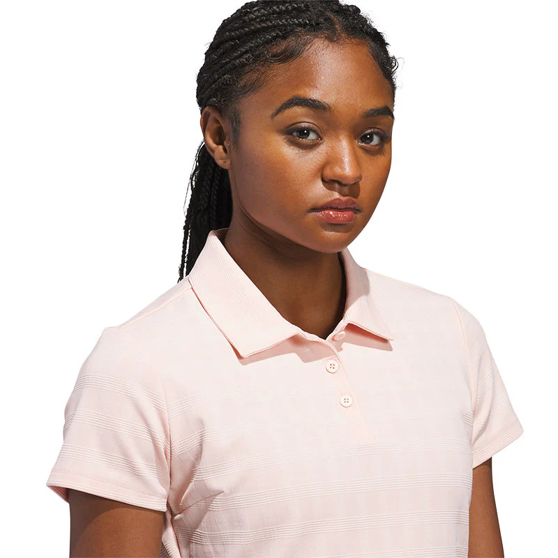 ADIDAS Ultimate 365+ Jacquard Dress (Pink) - Image 3