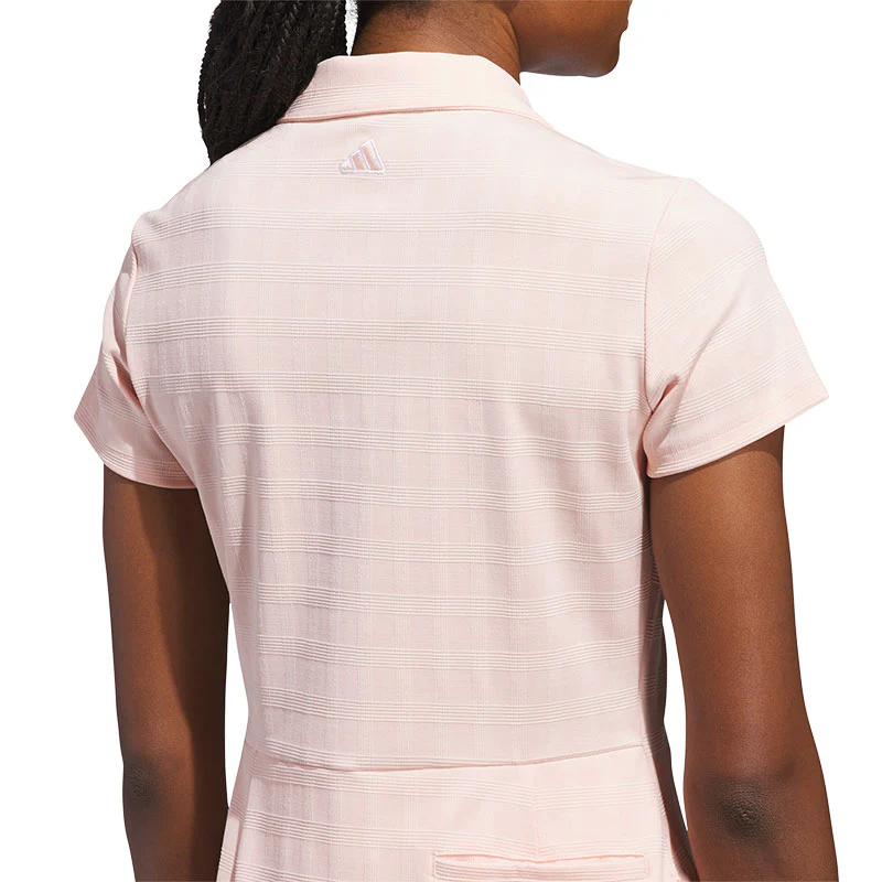 ADIDAS Ultimate 365+ Jacquard Dress (Pink) - Image 4