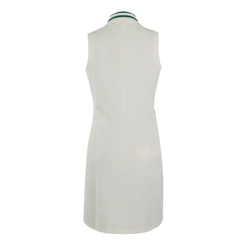 PUMA 30904 Sleeveless Pique Dress (Warm White) - Image 2