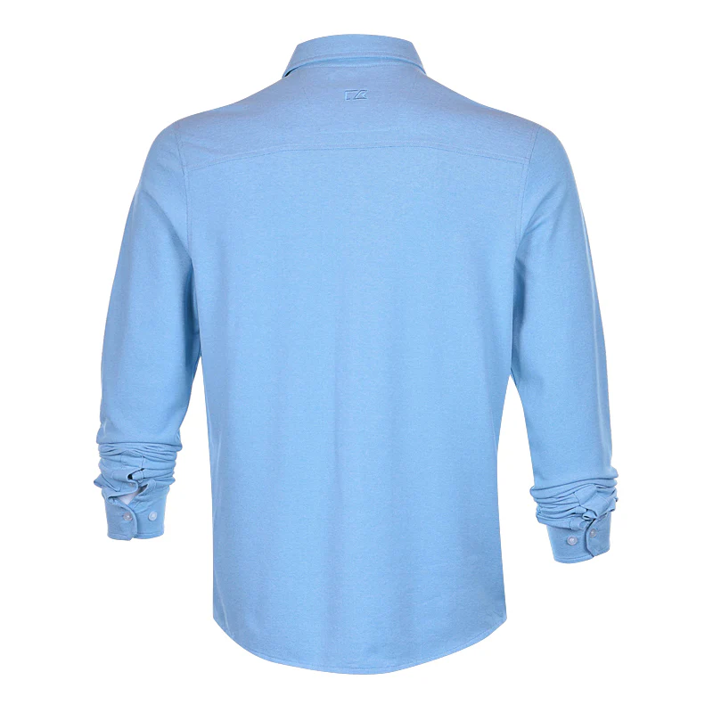 CUTTER & BUCK Oxford Button Men's Long Sleeve Shirt (Lakeshore) - Image 2