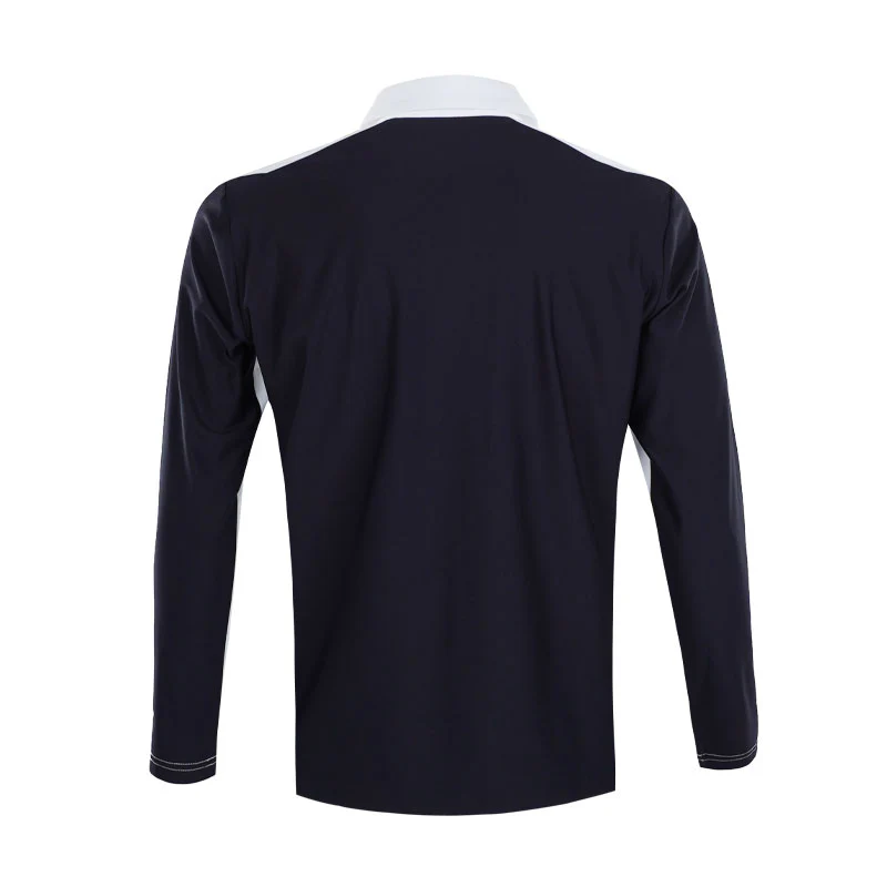 TAYLORMADE Basic Long Sleeve Men's Polo (White) - Image 2