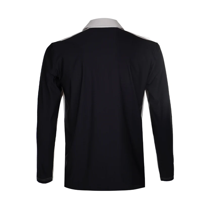 TAYLORMADE Basic Long Sleeve Men's Polo (Ice Beige) - Image 2