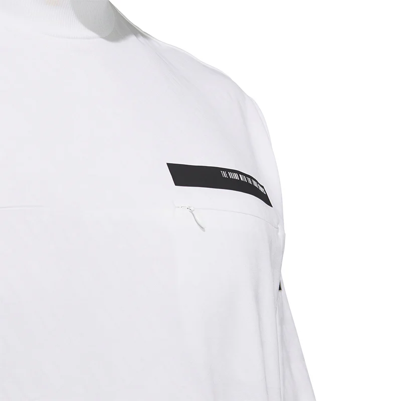 ADIDAS AEROREADY Men?s Long Sleeve Polo (White) - Image 3