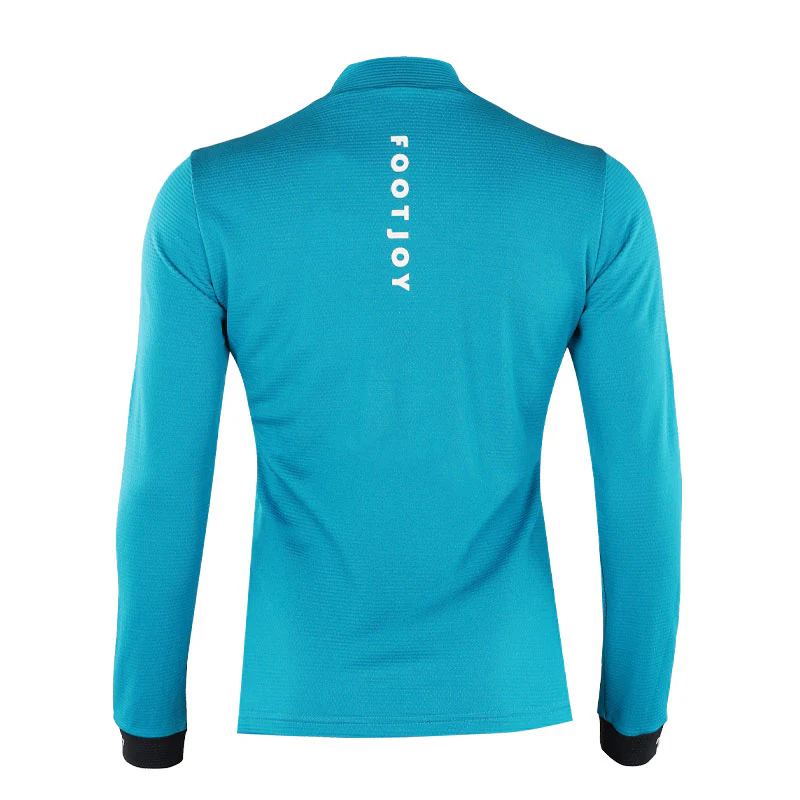 FOOTJOY Japan Solid Women's Long Sleeve Mock Shirt (Blue)