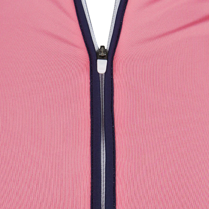 FOOTJOY Women's 1/4 Zip Long Sleeve Sun Protection Shirt (Pink) - Image 3