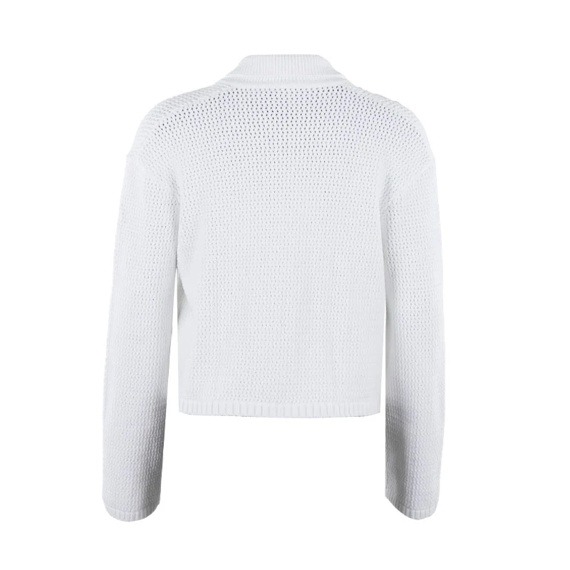 GFORE Cosa Cotton Blend Cardigan (Snow) - Image 2