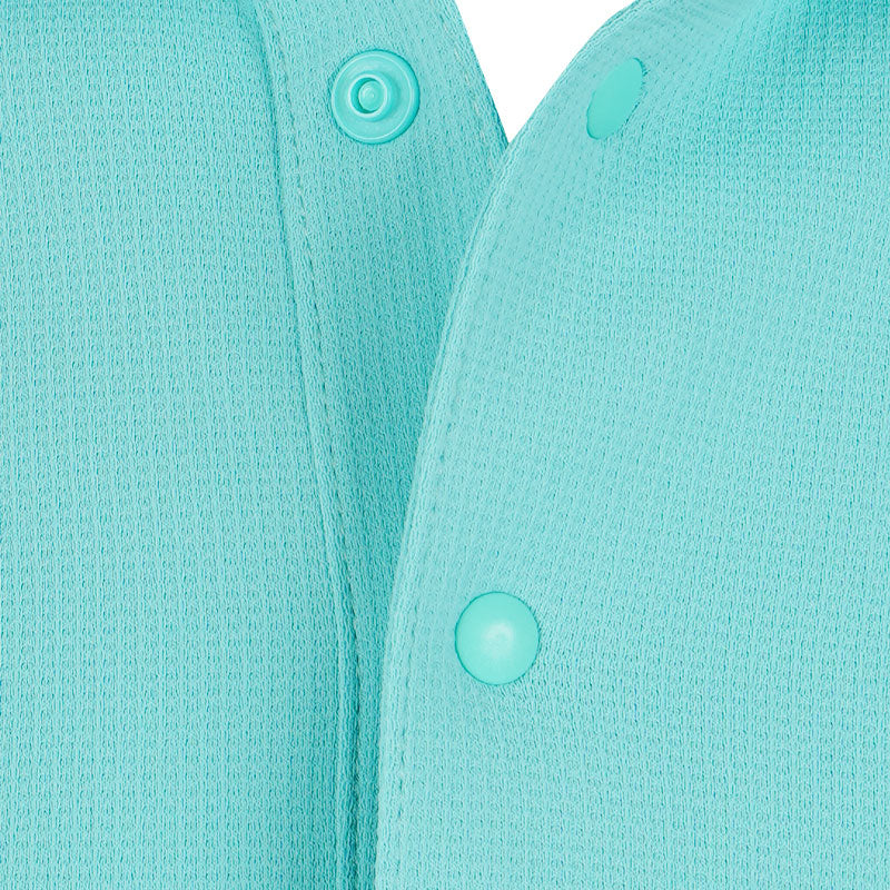 TAYLORMADE Basic Men's Long Sleeve Polo (Turquoise) - Image 3