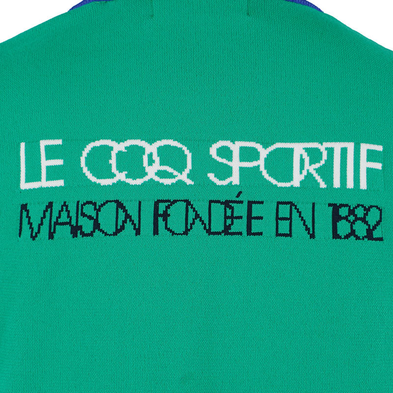 LE COQ SPORTIF GOLF New Basic Knit Women's Mock Shirt (Green) - Image 4