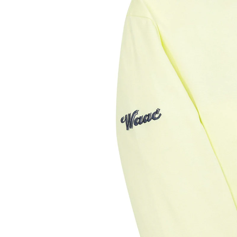 WAAC Men's Crewneck Long Sleeve T-Shirt (Yelllow) - Image 4