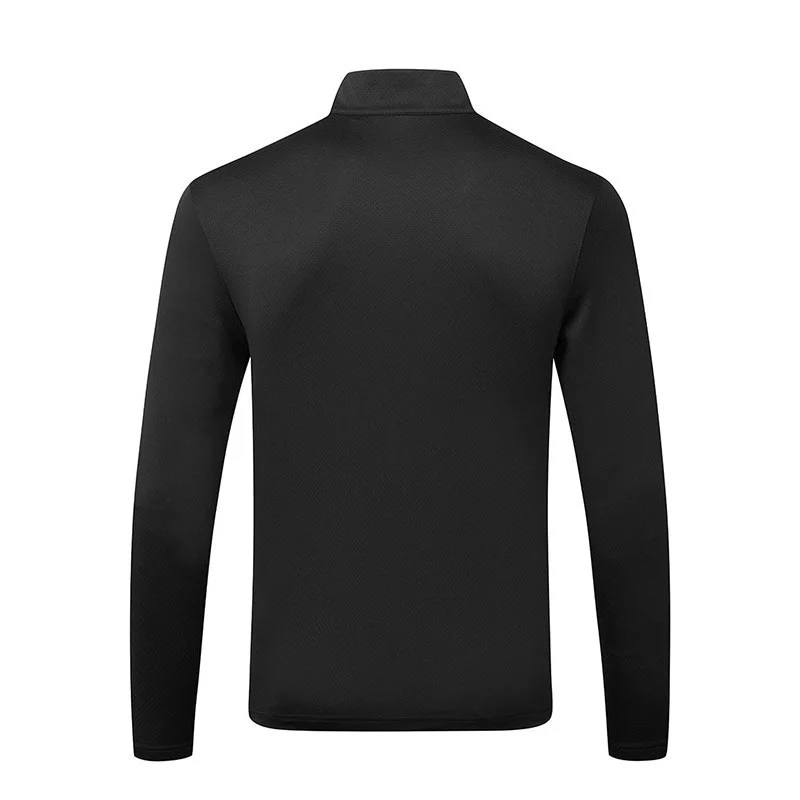 PUMA Pure 2.0 Texture Quarter Zip Men's Long Sleeve Shirt (Black) - Image 2