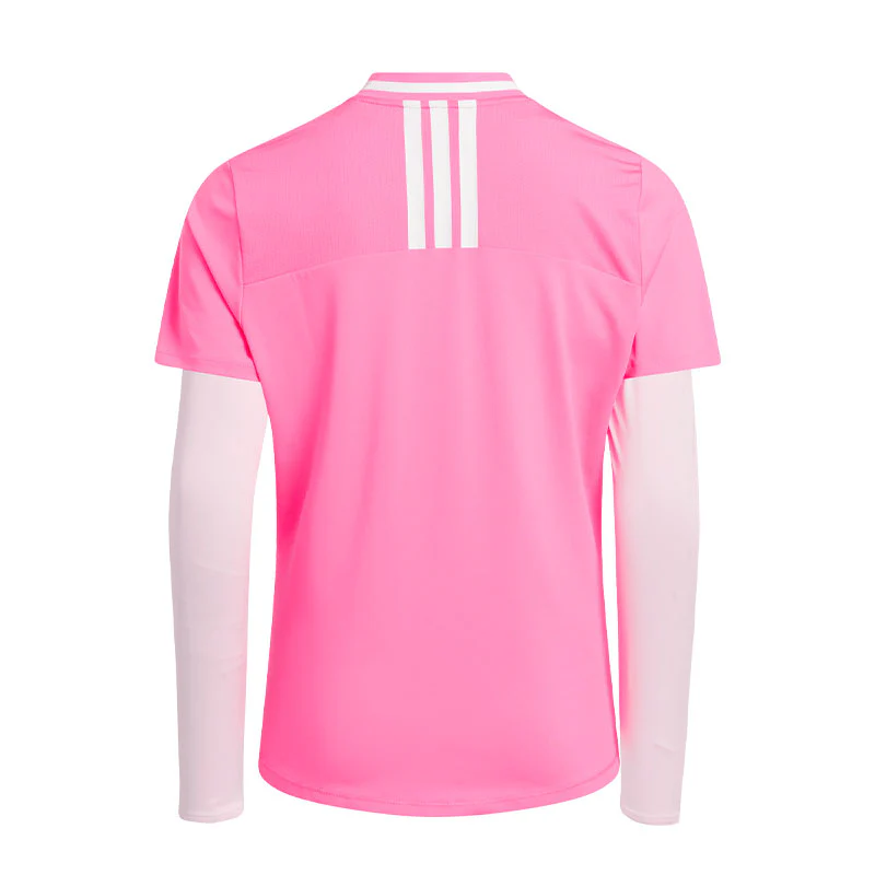 ADIDAS Performance AEROREADY 3-In-1 Girl's Polo (Pink) - Image 2