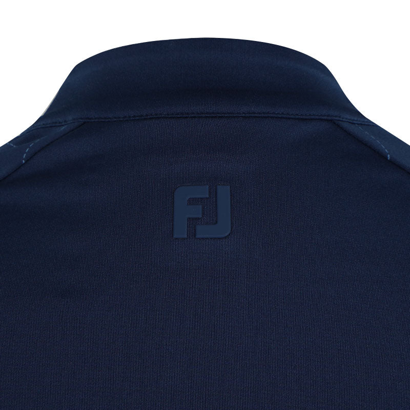 FOOTJOY 1/4 Zip Printed Women Long Sleeve Polo (Navy) - Image 4