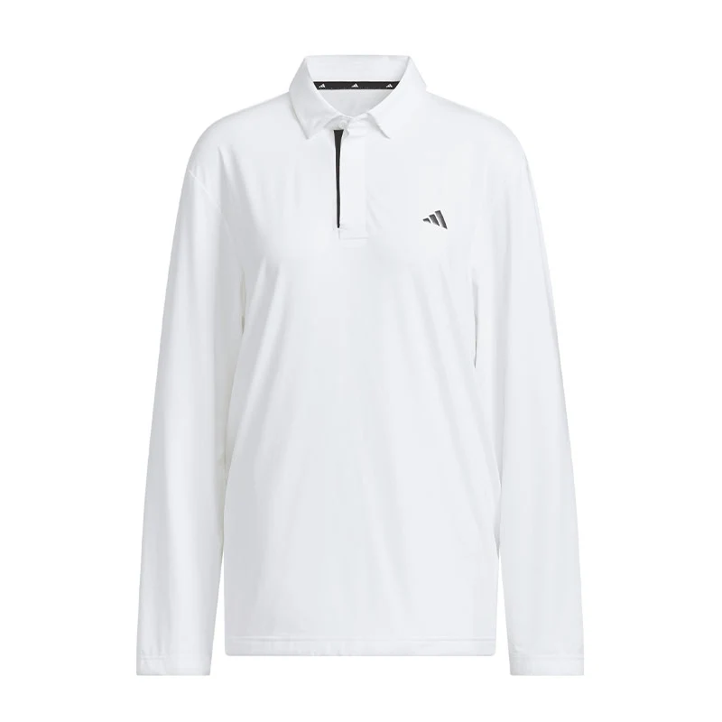 ADIDAS Ultimate365 Tour Women's Long Sleeve Polo (White)