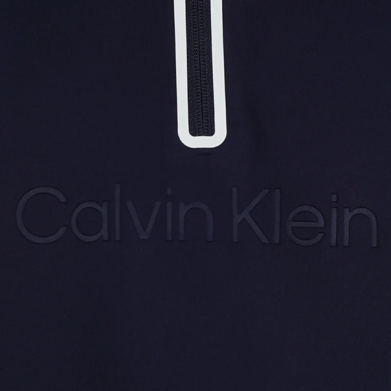 CALVIN KLEIN Brookhill Technical Half Zip Men's Jacket (Navy) - Image 4