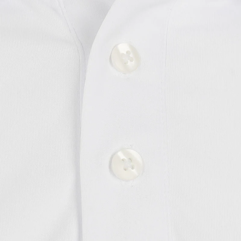 NIKE Dri-FIT Par Men's Long Sleeve Polo IWhite) - Image 3