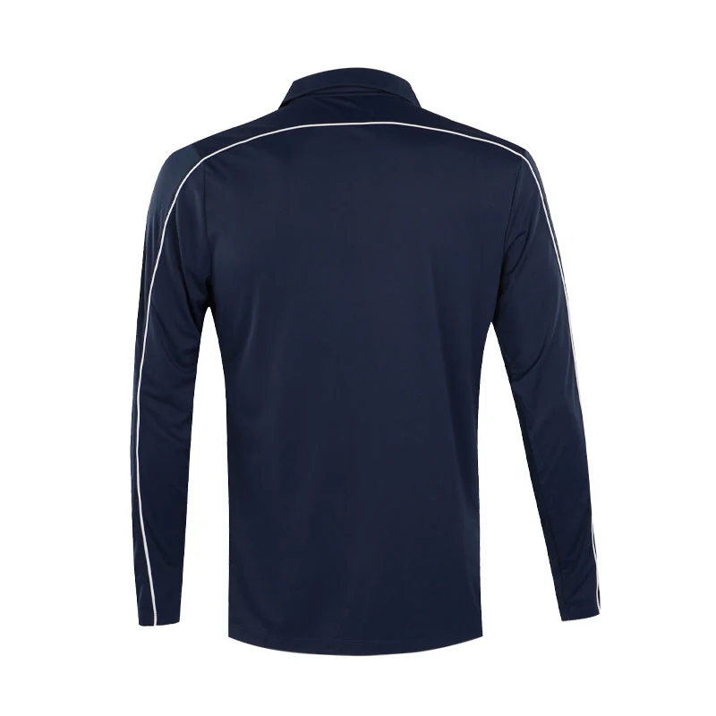 NIKE Dri-FIT Par Men's Long Sleeve Polo (Blue) - Image 2