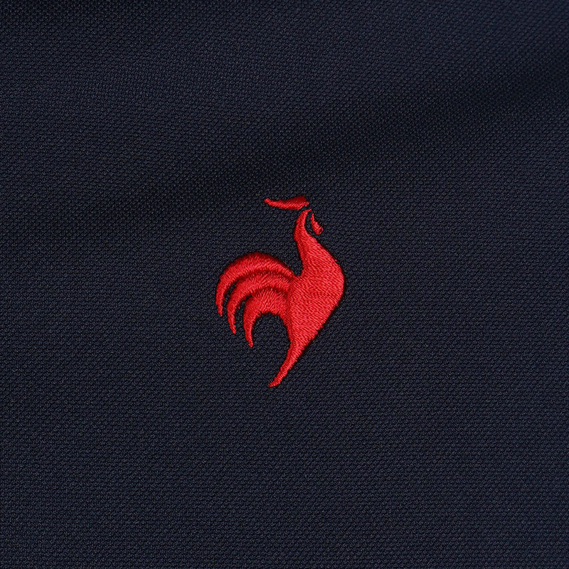 LE COQ SPORTIF GOLF Basic Button-Down Men's Long-Sleeve Polo (Navy) - Image 4
