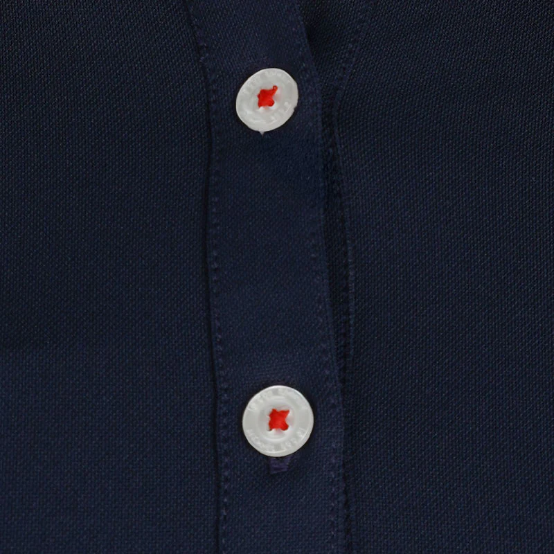 LE COQ SPORTIF GOLF Daily Women's Long Sleeve Polo (Navy) - Image 3