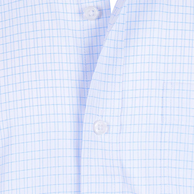 CUTTER & BUCK Versatech Tattersall Men's Longsleeve Shirt (Atlas) - Image 3