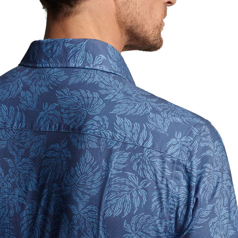 PETER MILLAR Groves Cotton Sport Men's Shirt (Blue Pearl) - Image 3