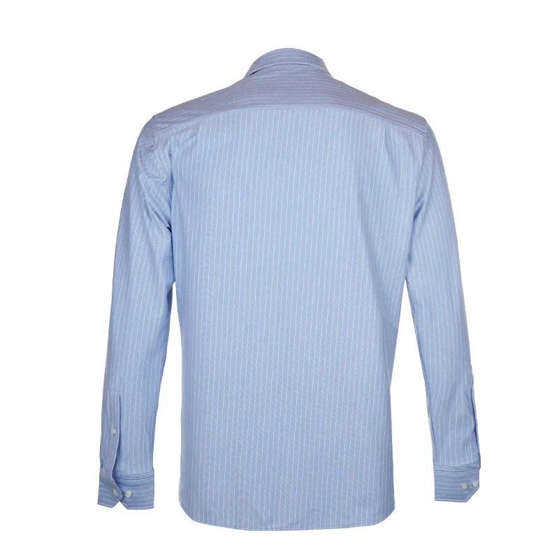 PETER MILLAR Cosmo Excursionist Flex Men's Long Sleeve Shirt (Cascade Blue) - Image 2