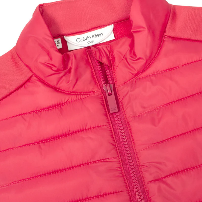 CALVIN KLEIN Hutchinson Hybrid Women's Jacket (Berry Pink) - Image 3