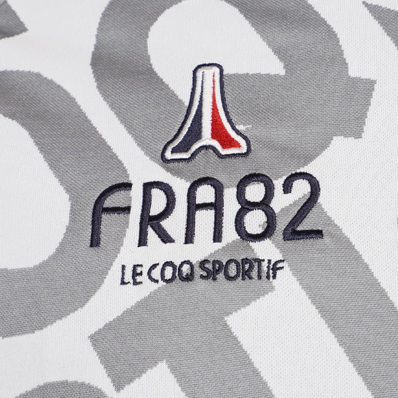 LE COQ SPORTIF GOLF Logo Men's Jacquard Jacket (White) - Image 4
