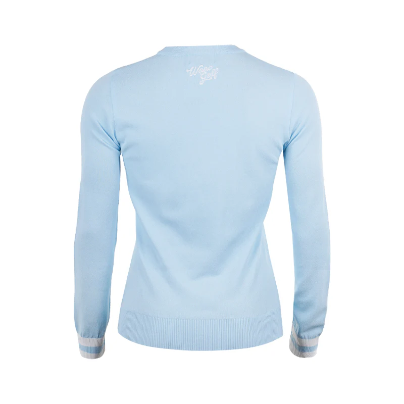 WAAC Korea Waacky Women's Sweater (Blue) - Image 2