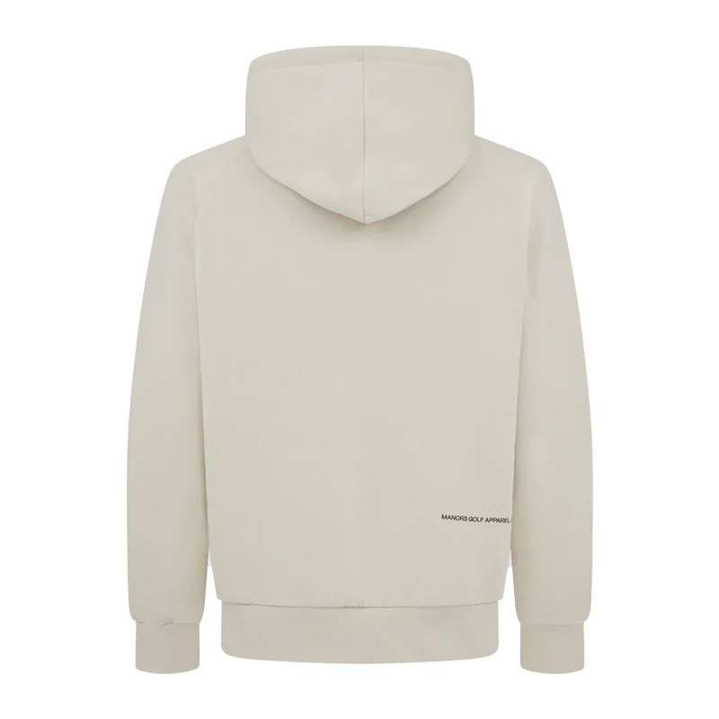MANORS Organic Eighteenth Men's Hoodie (Sand) - Image 2