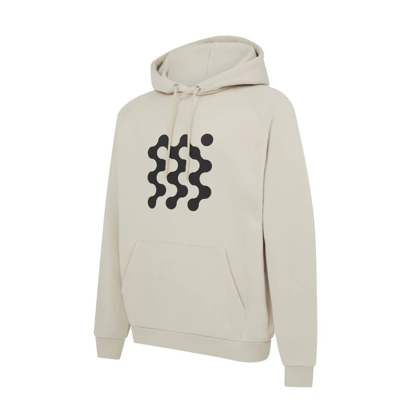 MANORS Organic Eighteenth Men's Hoodie (Sand) - Image 3