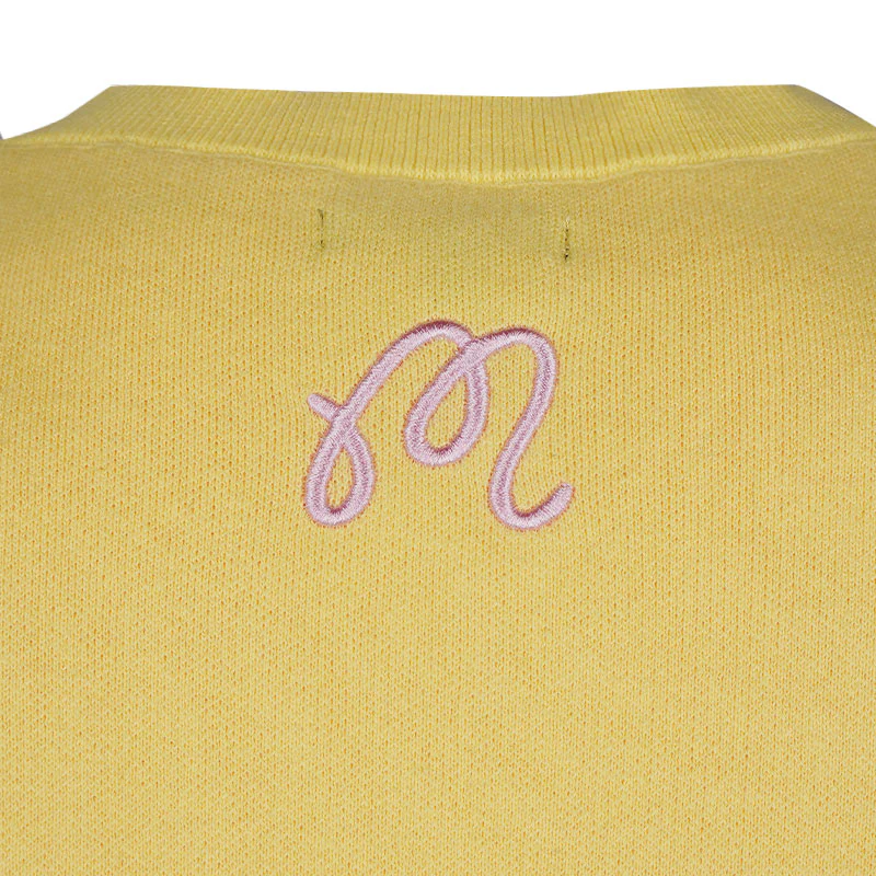 MALBON GOLF x Keith Haring Sherpa Men's Sweater Vest (Acid Yellow) - Image 4