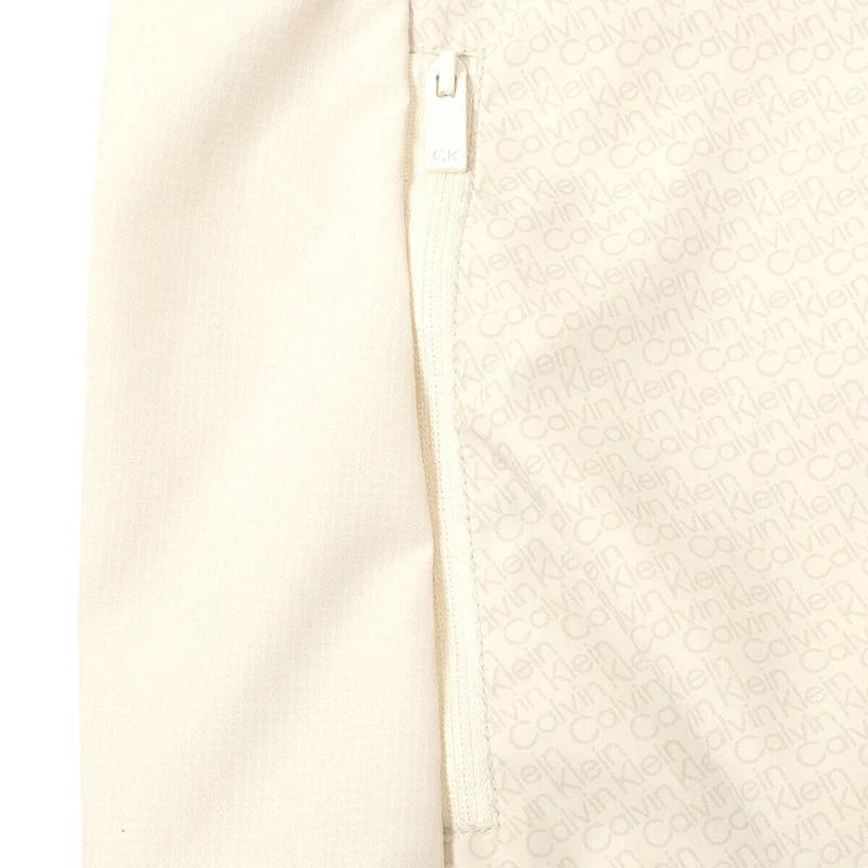 CALVIN KLEIN Printed Men's Windbreaker (Turtledove) - Image 3