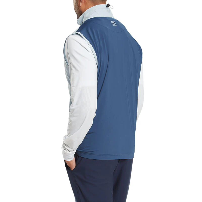 FOOTJOY TempoSeries Men's Lightweight Softshell Vest (Blue) - Image 3