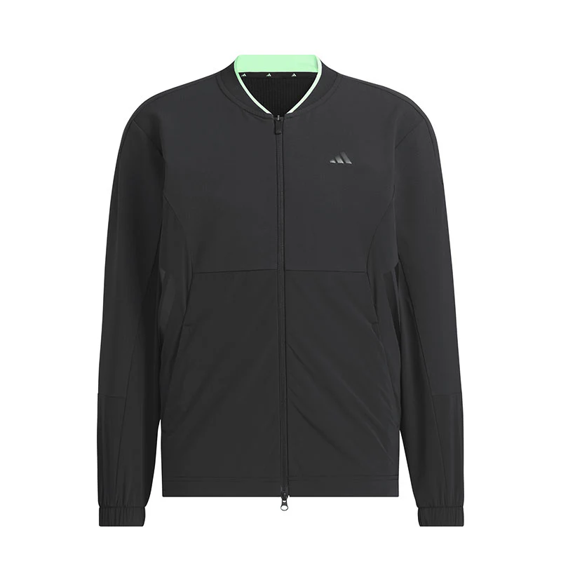 ADIDAS Windproof Full-Zip Men's Jacket (Black)