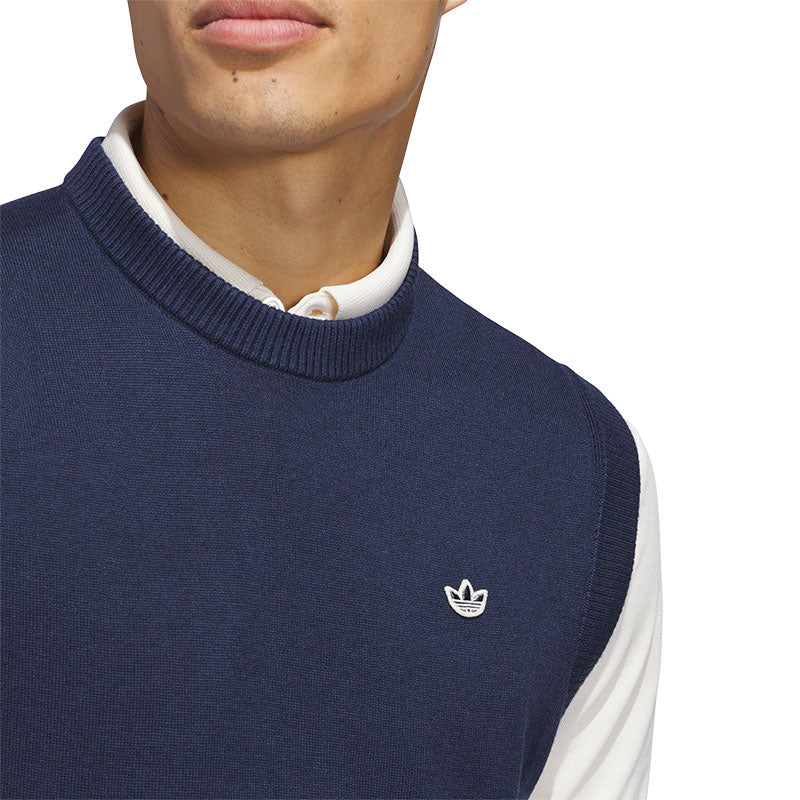 ADIDAS Originals Cashmere Men's Vest (Indigo) - Image 3
