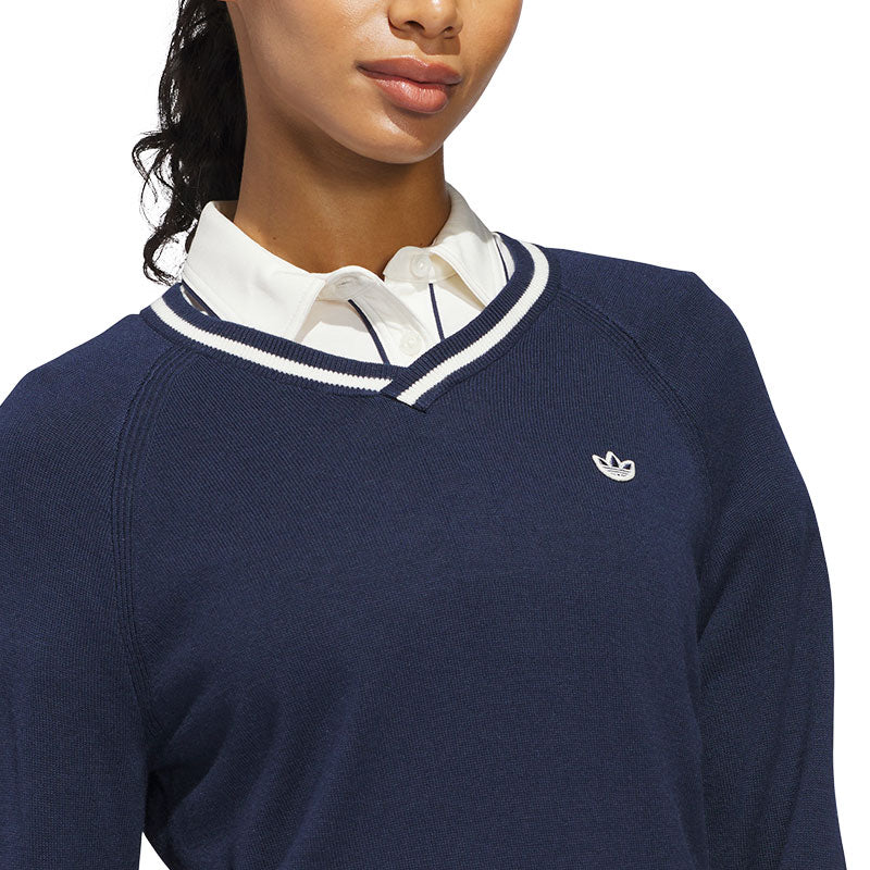 ADIDAS Originals Cashmere Women's Sweatshirt (Indigo) - Image 3